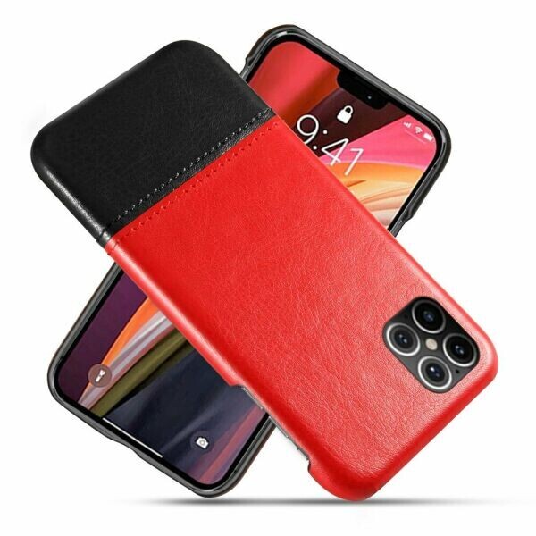 

Защитный чехол KSQ Dual Color для Apple iPhone 12 Pro / iPhone 12 Max - Red / Black