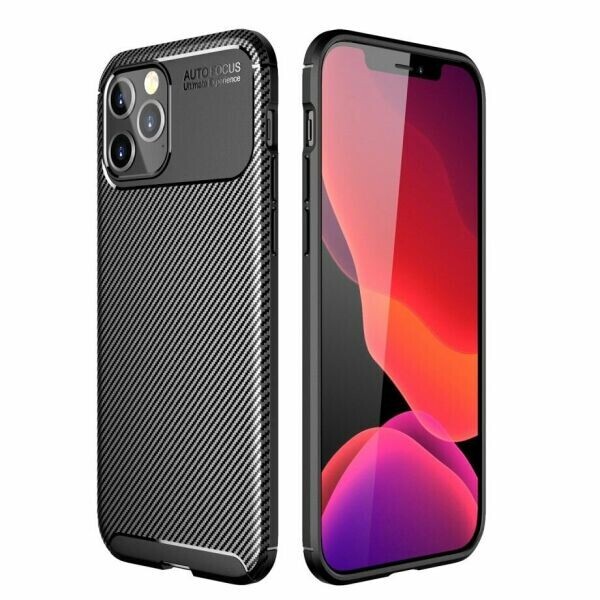 

Защитный чехол Deexe Fusion для Apple iPhone 12 Pro Max - Black