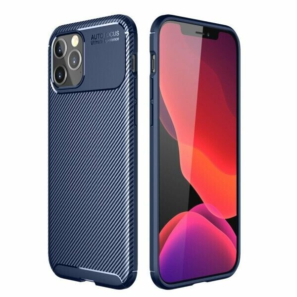 

Защитный чехол Deexe Fusion для Apple iPhone 12 Pro Max - Blue