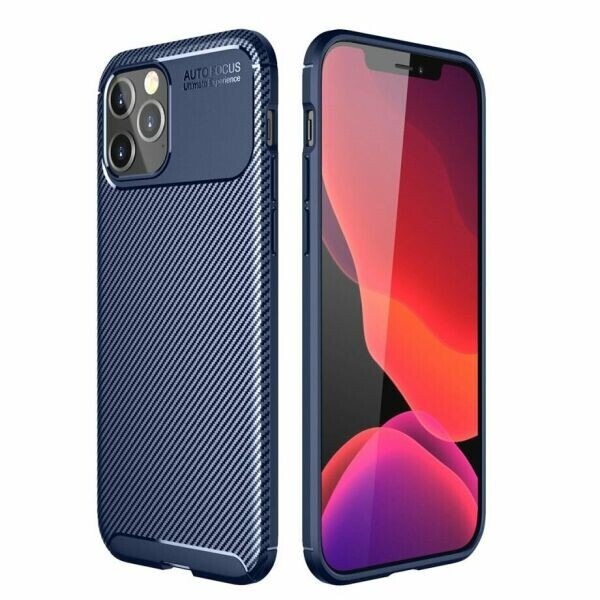 

Защитный чехол Deexe Fusion для Apple iPhone 12 Pro / iPhone 12 Max - Blue
