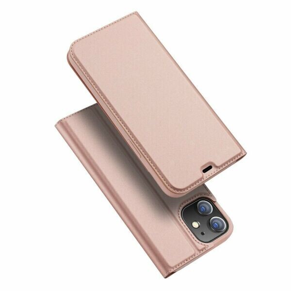 

Чехол-книжка DUX DUCIS Skin Pro для Apple iPhone 12 - Rose Gold