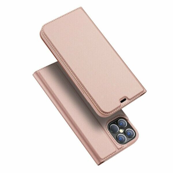 

Чехол-книжка DUX DUCIS Skin Pro для Apple iPhone 12 Pro Max - Rose Gold
