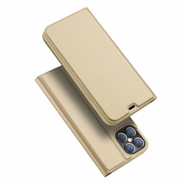 

Чехол-книжка DUX DUCIS Skin Pro для Apple iPhone 12 Pro Max - Gold