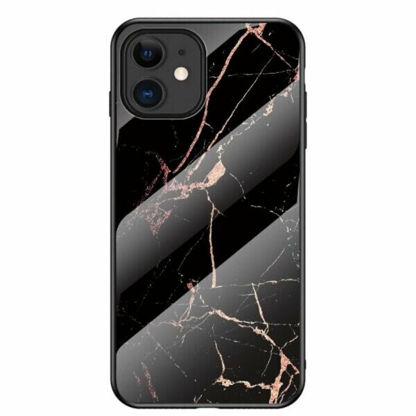 

Защитный чехол Deexe Gradient Pattern для Apple iPhone 12 - Black / Gold