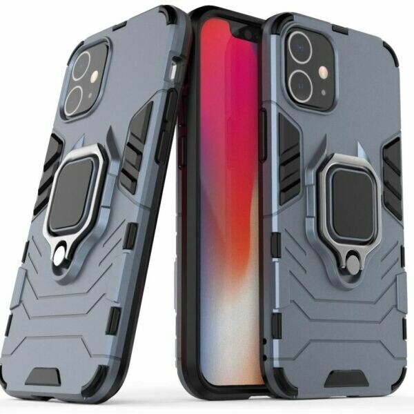 

Защитный чехол Deexe Hybrid Case для Apple iPhone 12 Pro / iPhone 12 Max - Blue
