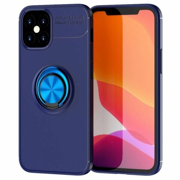 

Защитный чехол UniCase Magnetic Ring для Apple iPhone 12 - Blue