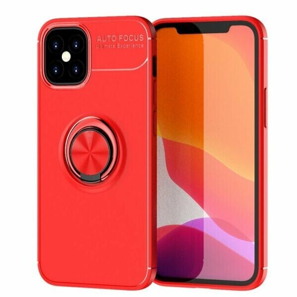 

Защитный чехол UniCase Magnetic Ring для Apple iPhone 12 - Red