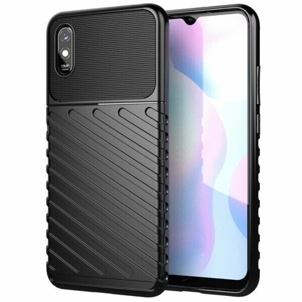 

Защитный чехол Deexe Thunder Series для Xiaomi Redmi 9A - Black