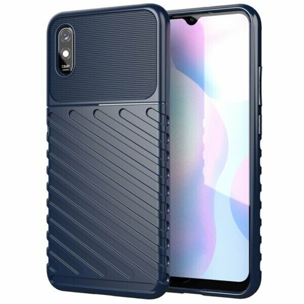 

Защитный чехол Deexe Thunder Series для Xiaomi Redmi 9A - Blue