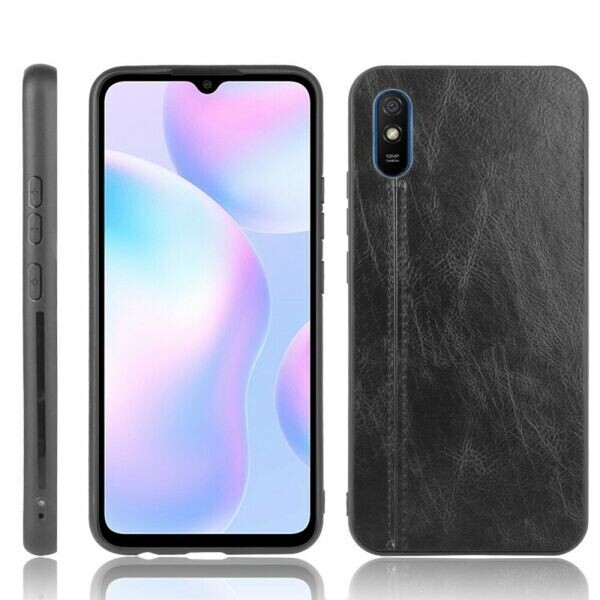 

Защитный чехол UniCase Leather Series для Xiaomi Redmi 9A - Black