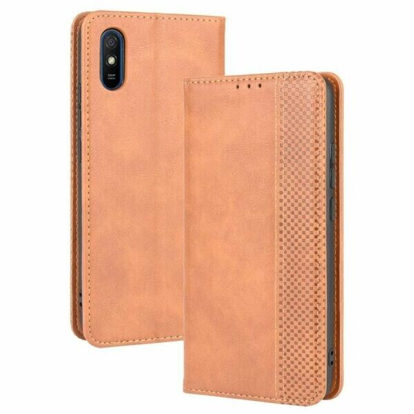 

Чехол Deexe Retro Style для Xiaomi Redmi 9A - Brown