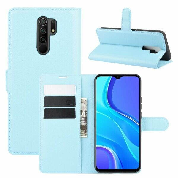 

Чехол-книжка Deexe Book Type для Xiaomi Redmi 9 - Blue