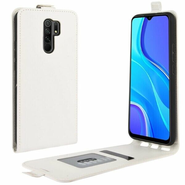

Чехол Deexe Flip Case для Xiaomi Redmi 9 - White