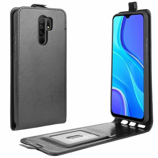 

Чехол Deexe Flip Case для Xiaomi Redmi 9 - Black