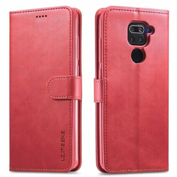 

Чехол LC.IMEEKE Wallet Case для Xiaomi Redmi Note 9 - Rose