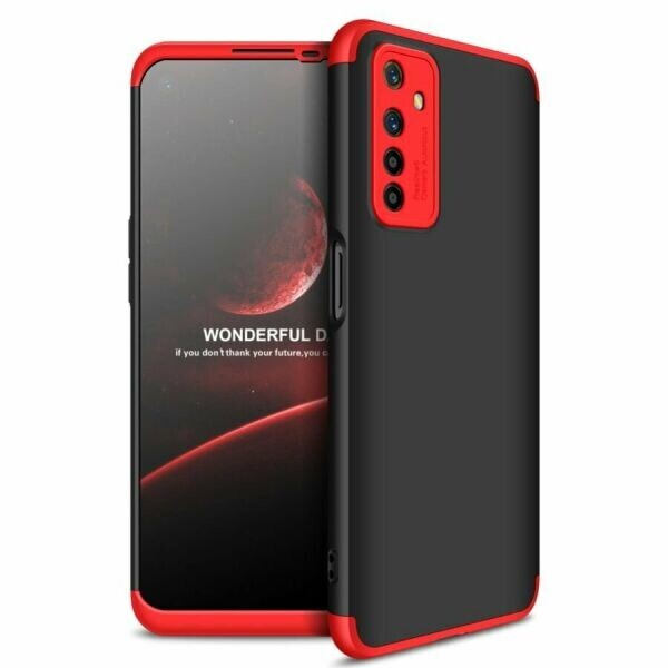 

Защитный чехол GKK Double Dip Case для Realme 6 - Red / Black