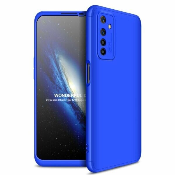 

Защитный чехол GKK Double Dip Case для Realme 6 - Blue
