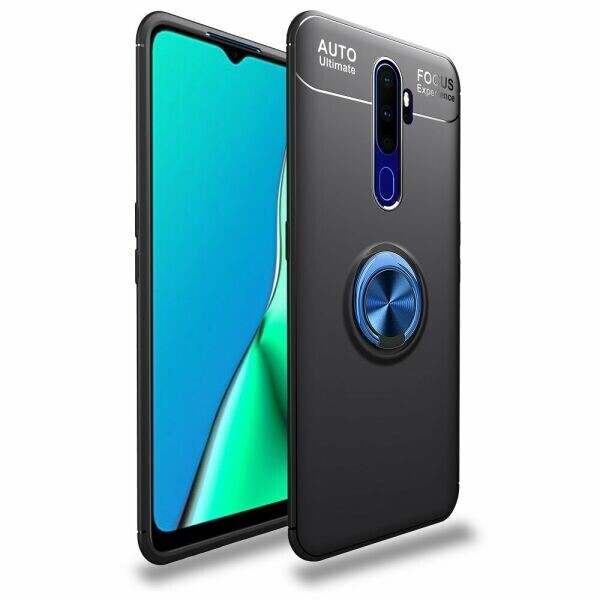 

Защитный чехол UniCase Magnetic Ring для OPPO A5 2020 / A9 2020 - Black / Blue
