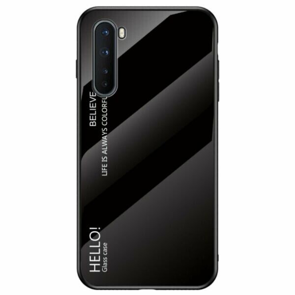 

Защитный чехол Deexe Gradient Color для OnePlus Nord - Black