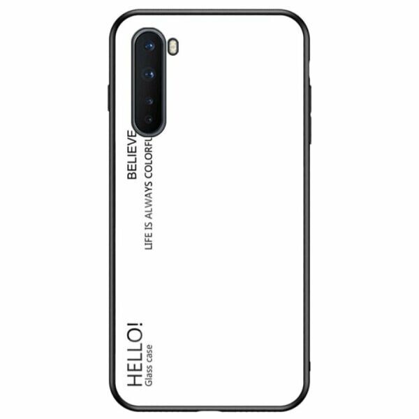 

Защитный чехол Deexe Gradient Color для OnePlus Nord - White