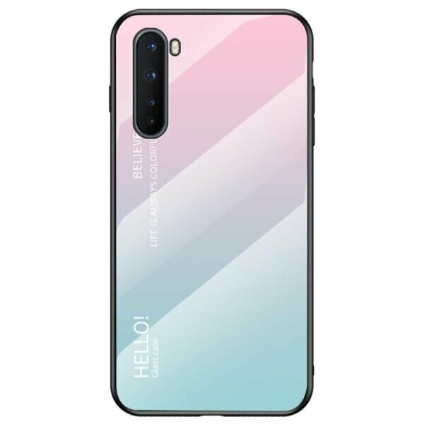 

Защитный чехол Deexe Gradient Color для OnePlus Nord - Pink / Cyan