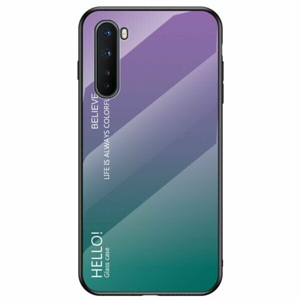 

Защитный чехол Deexe Gradient Color для OnePlus Nord - Purple / Blue
