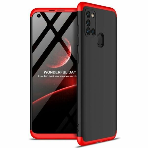 

Защитный чехол GKK Double Dip Case для Samsung Galaxy A21s (A217) - Red / Black