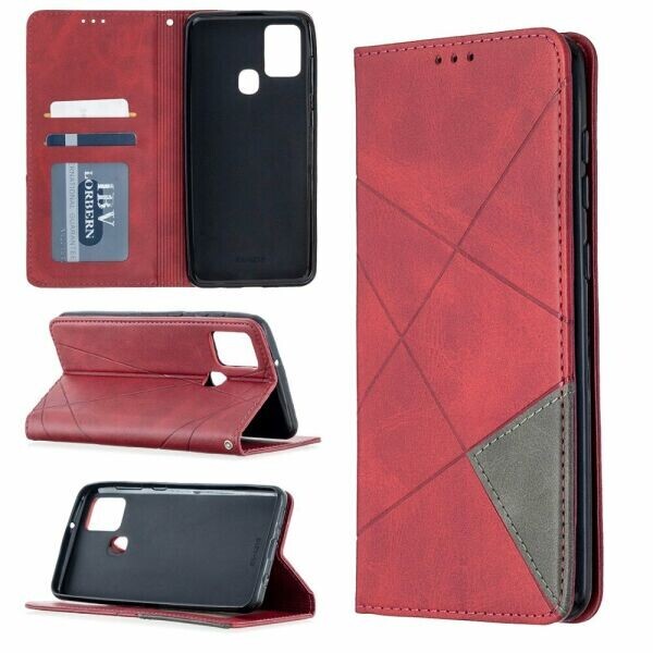 

Чехол UniCase Geometric Pattern для Samsung Galaxy A21s (A217) - Red