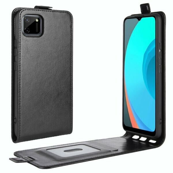 

Чехол Deexe Flip Case для Realme C11 - Black