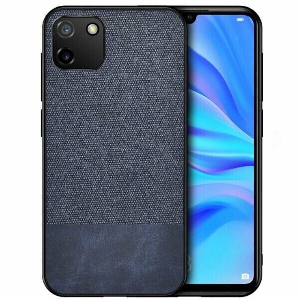 

Защитный чехол UniCase Texture Style для Realme C11 - Blue