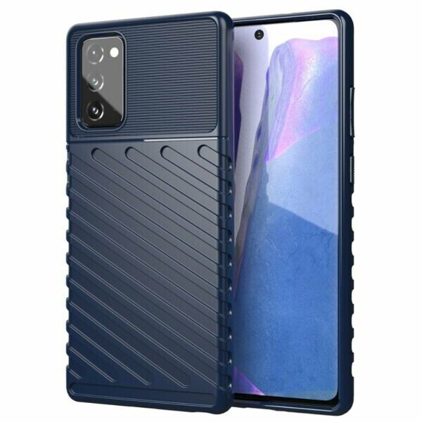 

Защитный чехол Deexe Thunder Series для Samsung Galaxy Note 20 (N980) - Blue
