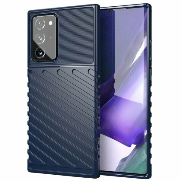 

Защитный чехол Deexe Thunder Series для Samsung Galaxy Note 20 Ultra (N985) - Blue