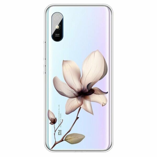 

Силиконовый (TPU) чехол Deexe Pretty Glossy для Xiaomi Redmi 9A - Beautiful Flower