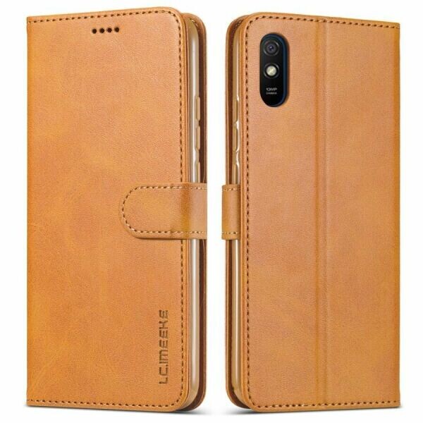 

Чехол LC.IMEEKE Wallet Case для Xiaomi Redmi 9A - Brown