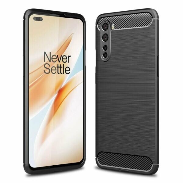 

Защитный чехол UniCase Carbon для OnePlus Nord - Black