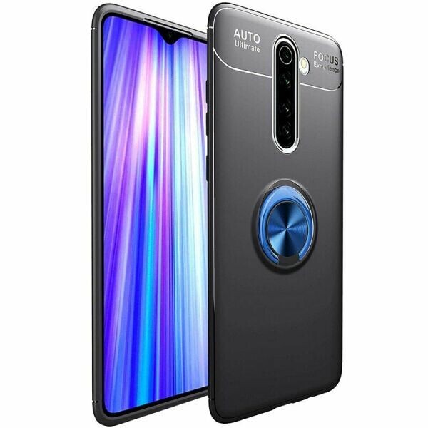 

Защитный чехол UniCase Magnetic Ring для Realme X2 Pro - Black / Blue