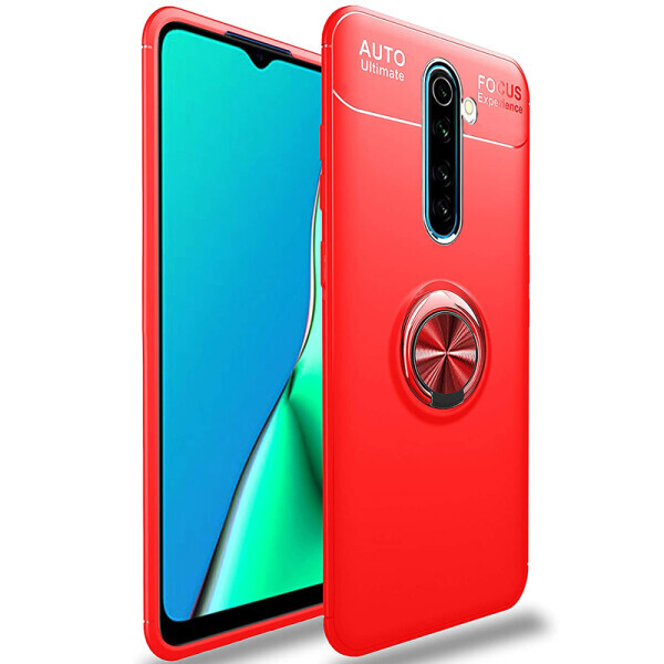 

Защитный чехол UniCase Magnetic Ring для Realme X2 Pro - Red