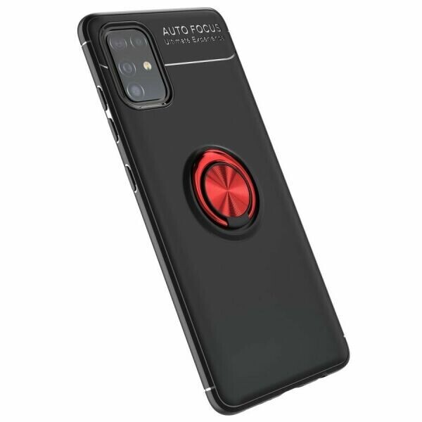 

Защитный чехол UniCase Magnetic Ring для Samsung Galaxy M31s (M317) - Black / Red