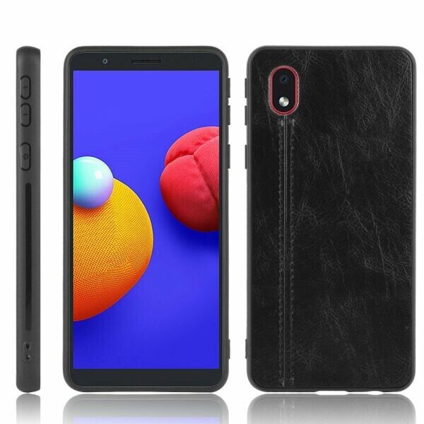 

Защитный чехол UniCase Leather Series для Samsung Galaxy A01 Core (A013) - Black