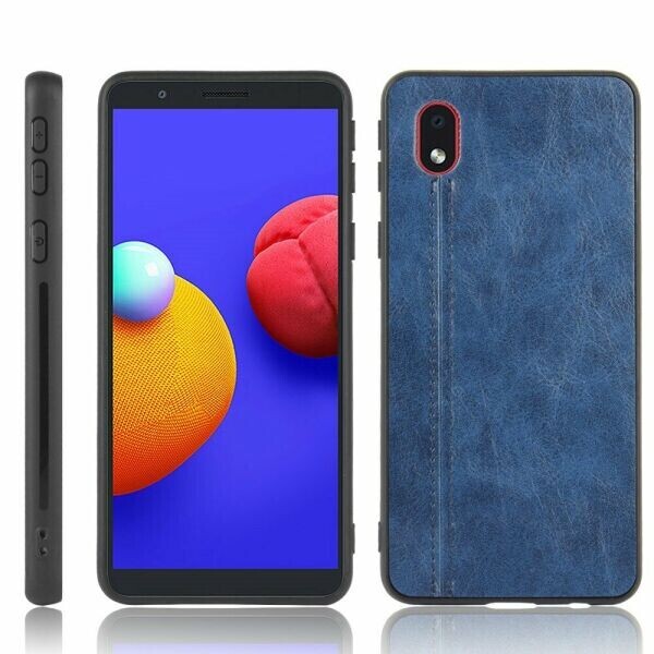 

Защитный чехол UniCase Leather Series для Samsung Galaxy A01 Core (A013) - Blue