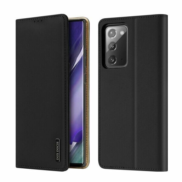 

Кожаный чехол DUX DUCIS Wish Series для Samsung Galaxy Note 20 (N980) - Black