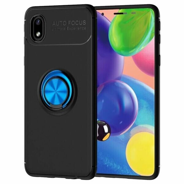 

Защитный чехол UniCase Magnetic Ring для Samsung Galaxy A01 Core (A013) - Black / Blue