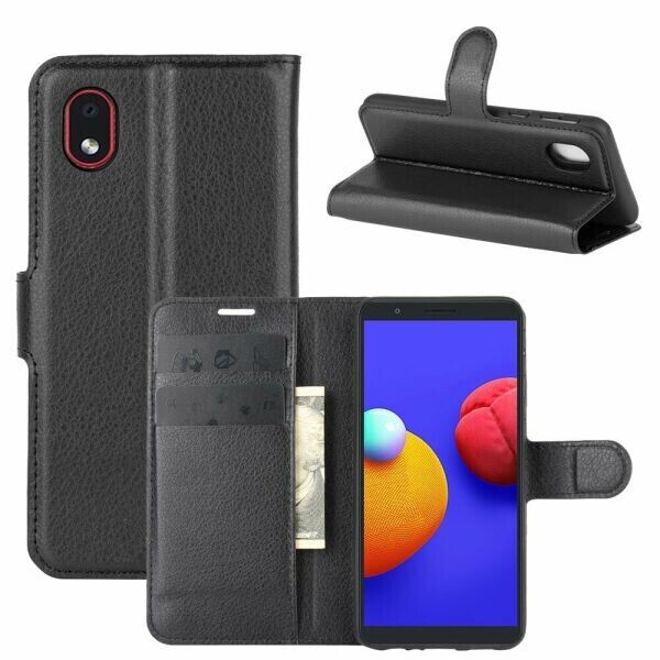 

Чехол-книжка Deexe Book Type для Samsung Galaxy A01 Core (A013) - Black
