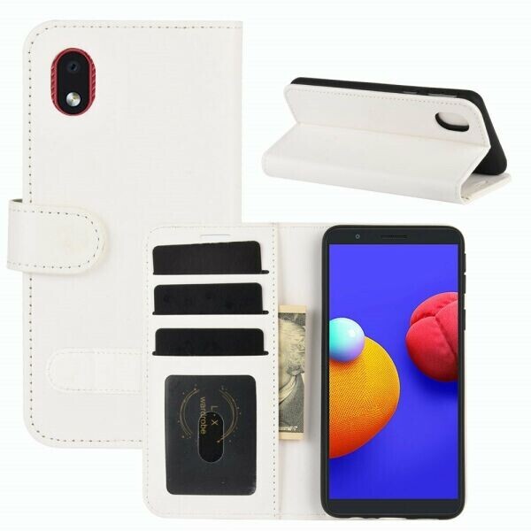 

Чехол-книжка Deexe Wallet Style для Samsung Galaxy A01 Core (A013) - White