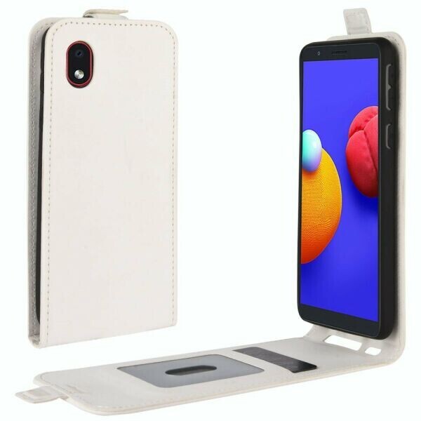 

Чехол Deexe Flip Case для Samsung Galaxy A01 Core (A013) - White