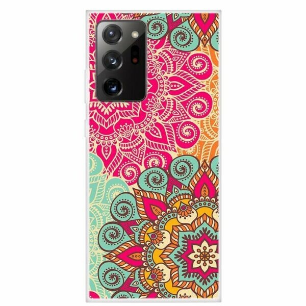 

Силиконовый (TPU) чехол Deexe Life Style для Samsung Galaxy Note 20 Ultra (N985) - Malanda Flower