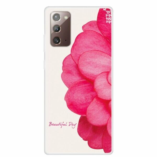 

Силиконовый (TPU) чехол Deexe Life Style для Samsung Galaxy Note 20 (N980) - Flower Petal
