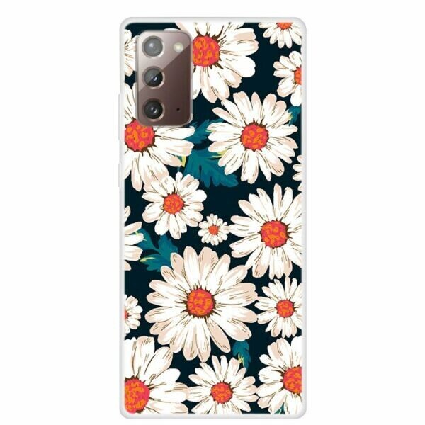 

Силиконовый (TPU) чехол Deexe Life Style для Samsung Galaxy Note 20 (N980) - Daisy