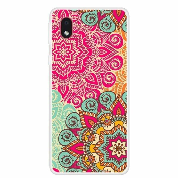 

Силиконовый (TPU) чехол Deexe Life Style для Samsung Galaxy A01 Core (A013) - Mandala Flower