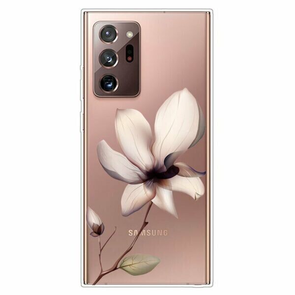 

Силиконовый (TPU) чехол Deexe Pretty Glossy для Samsung Galaxy Note 20 Ultra (N985) - Fresh Flower